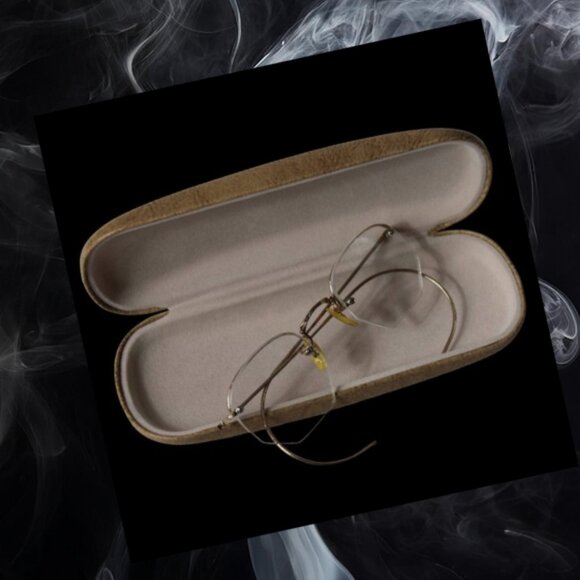 Shuron Antique 1930 Circa Gold Filled Filigree Art Noveau Wire Octagon - Picture 7 of 7